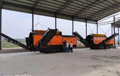 2018年，江蘇美尚生態(tài)景觀公司采購一臺木霸克工業(yè)級粉碎機(jī)3400，兩臺普若納覆蓋物專用滾筒篩，一臺大型覆蓋物專用染色機(jī)。